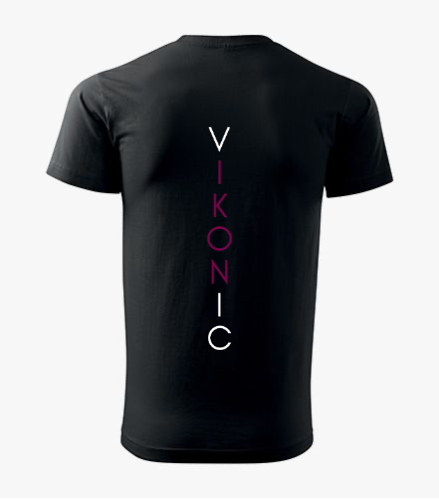 Vikonic Originals - Black T-Shirt.